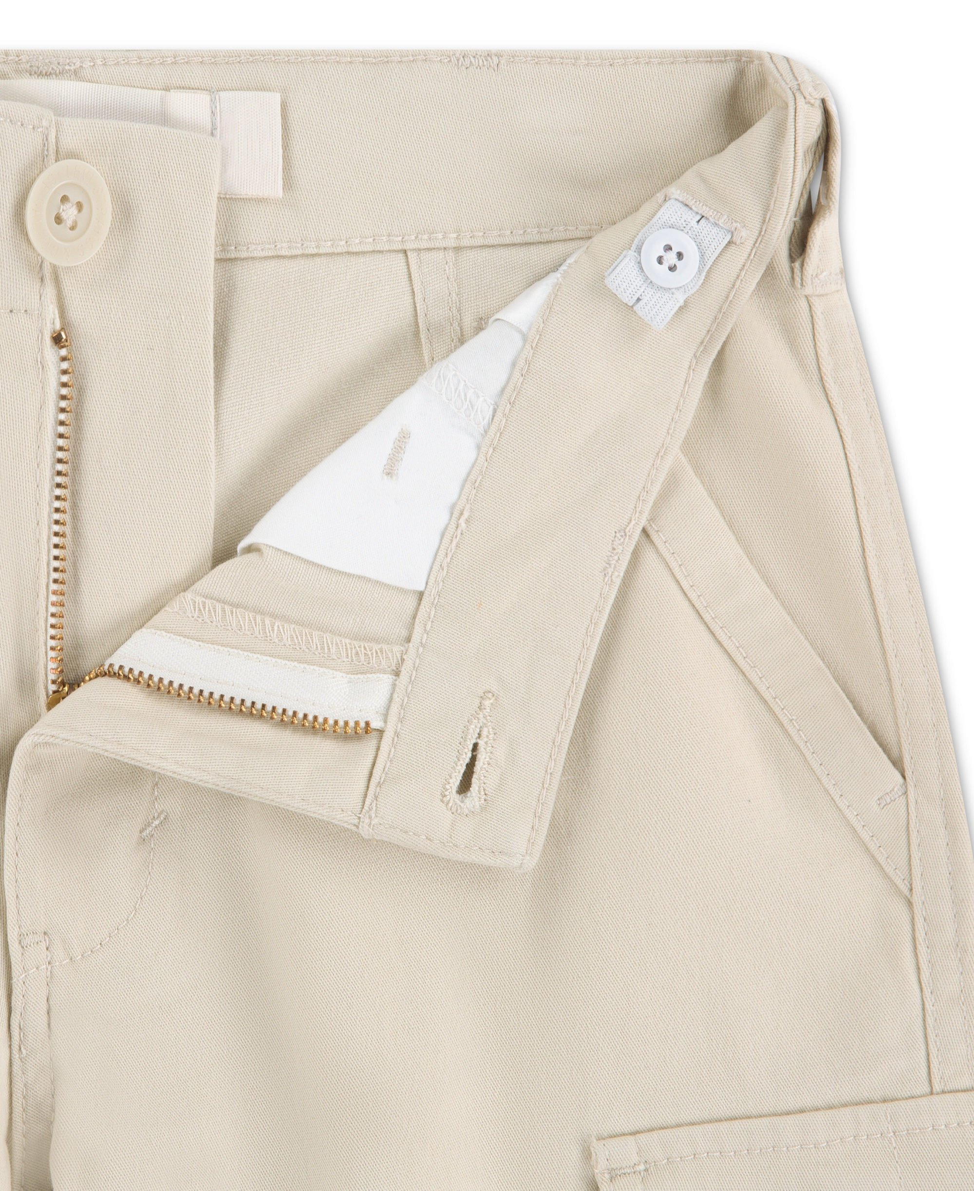 Levi's Boys' 8-20 Traditional Cargo Shorts - Oatmeal