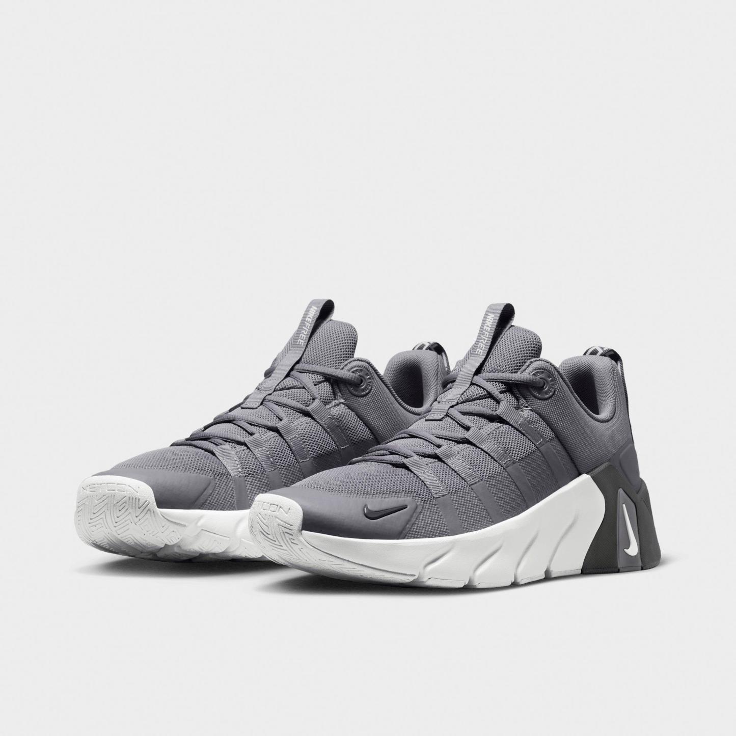 Men's Nithtke Free Metcon 7 Training Shoes - Pencil Point/Medium Ash/White - Both shoes facing left