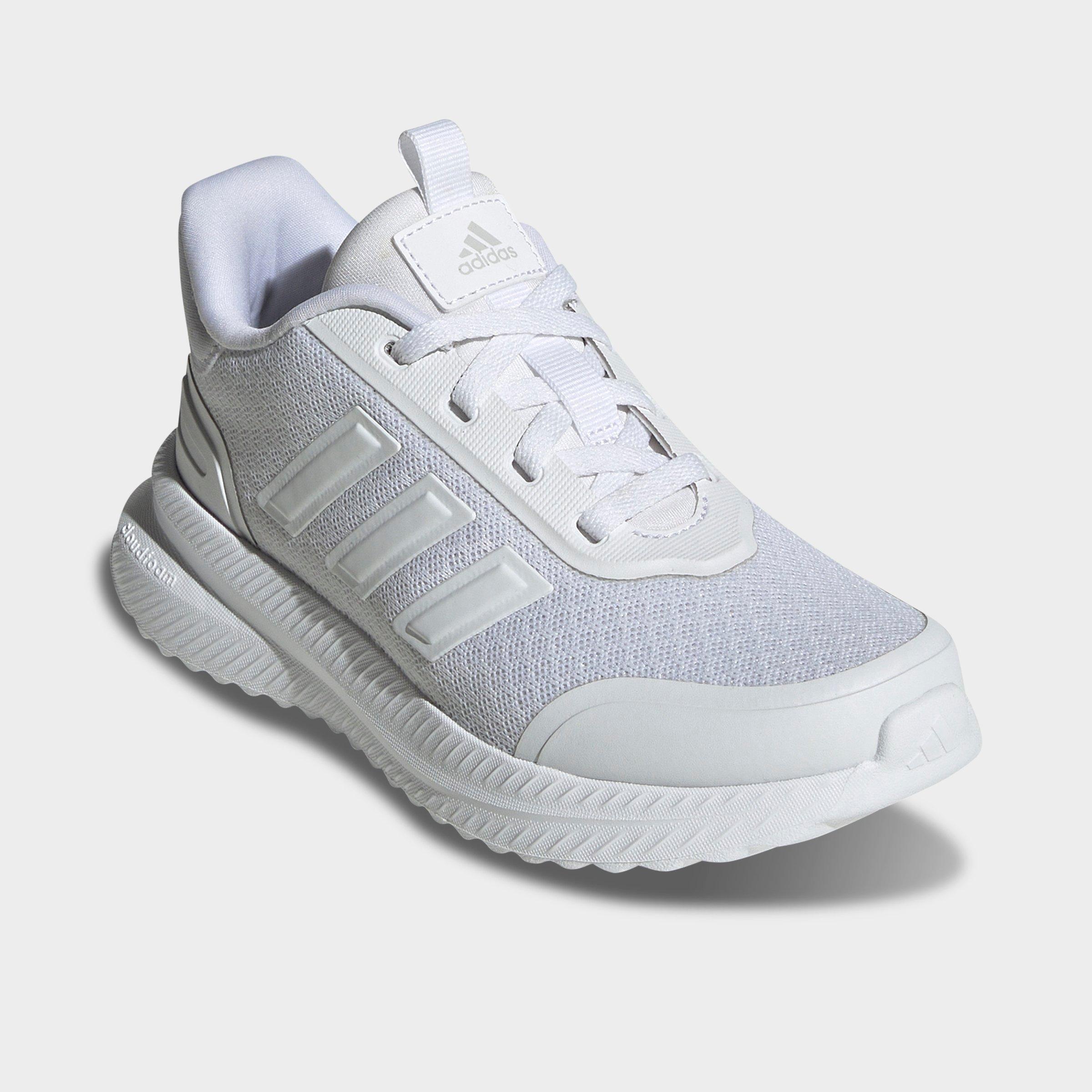 Big Kids' adidas X_PLRPATH Casual Shoes - White - Both shoes facing left