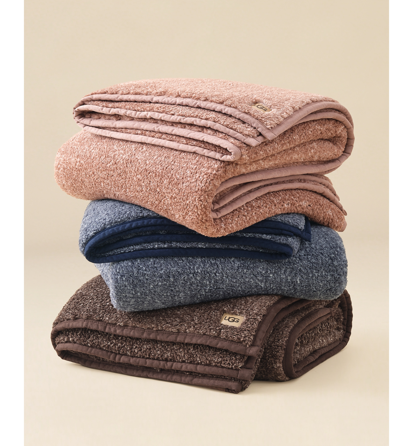 UGG® Classic UGGfluff Throw, 50" x 70" - Rosewood