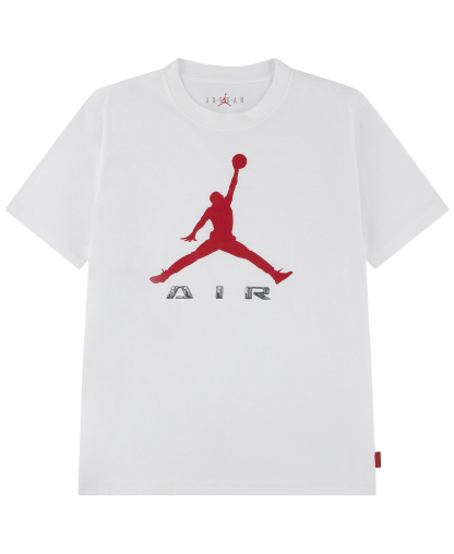 Jordan Boys' 8-20 Brooklyn Graphic T-Shirt - White