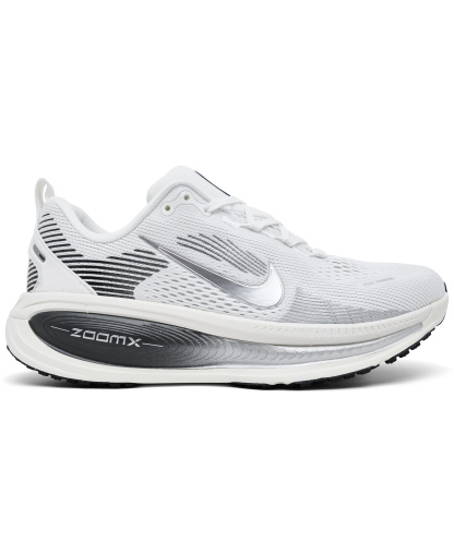 Nike Women's Vomero 18 Running Sneakers from Finish Line - White, Silver