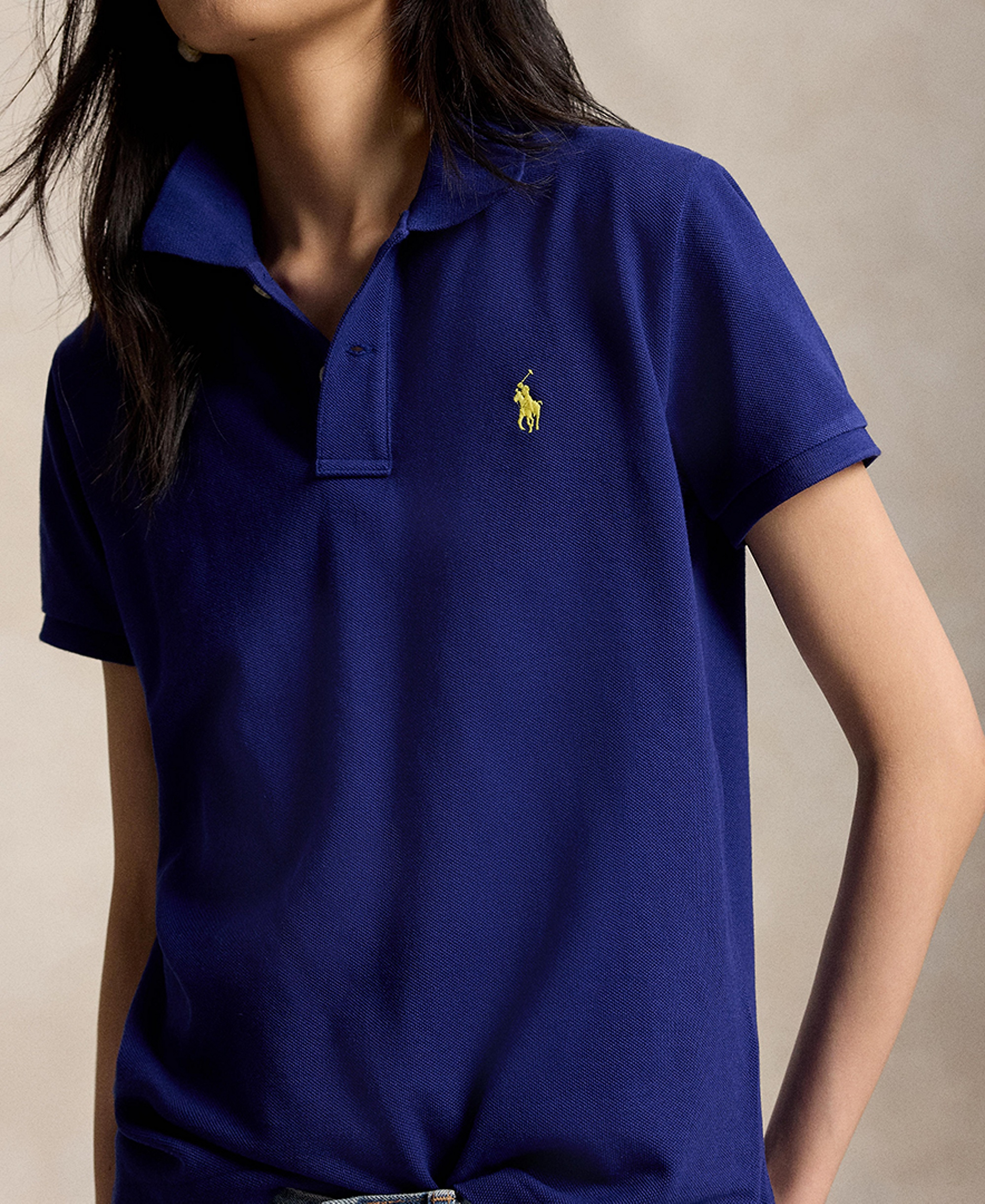 Polo Ralph Lauren Women's Classic-Fit Mesh Polo Shirt - Fall Royal