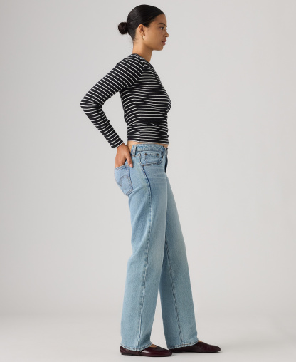 Levi's Women's Superlow Straight Jeans - Let Love I