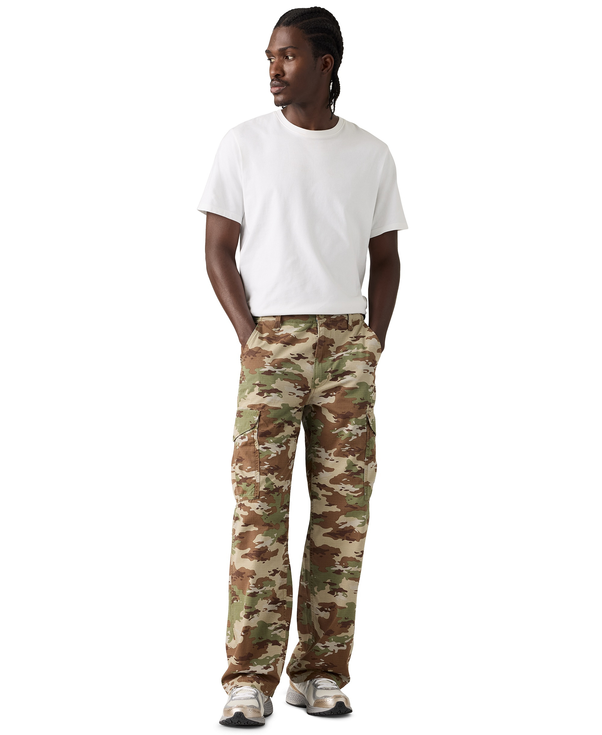Levi's Men's XX Baggy Cargo Pants - Camologue