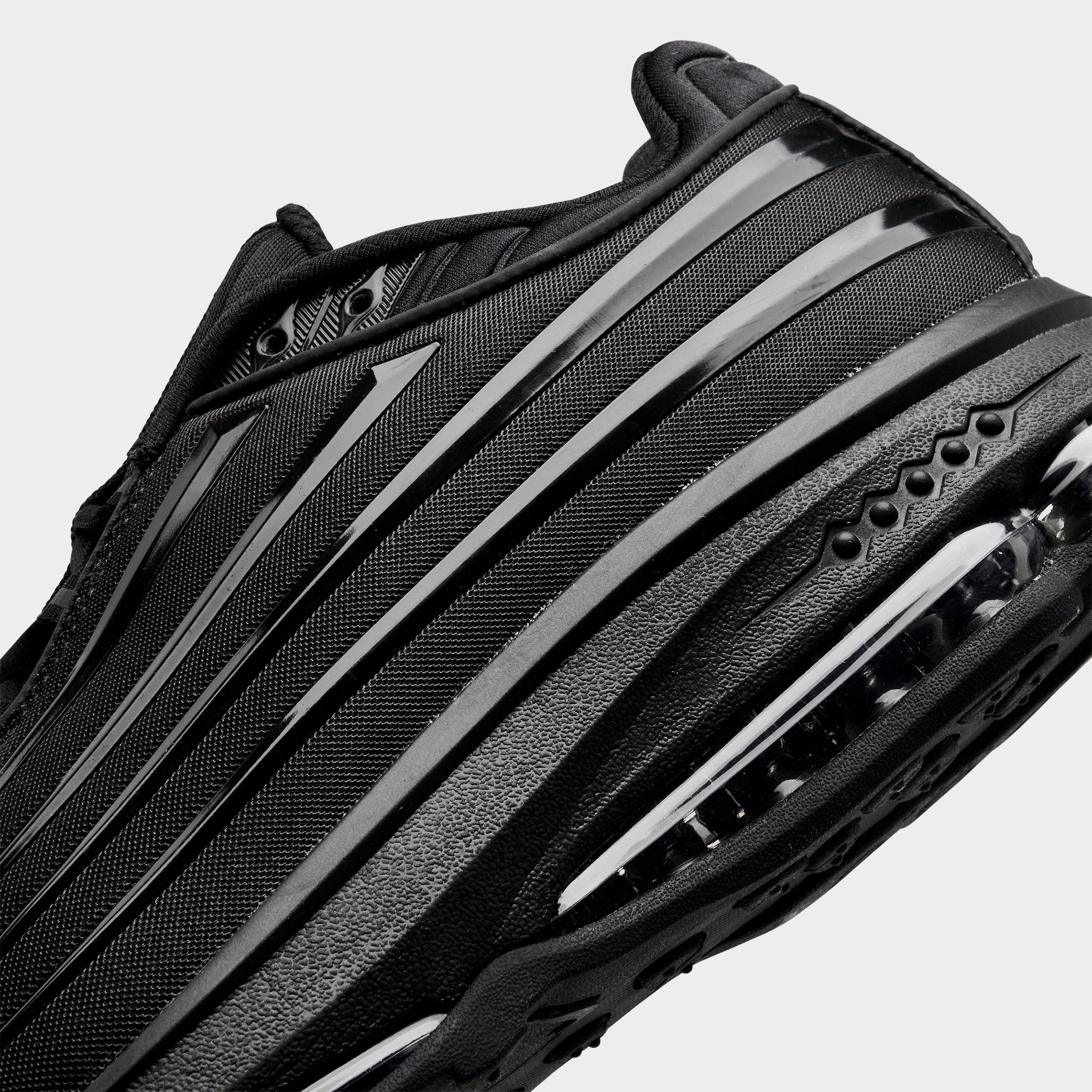 Men's Nithtke Air Max Ecstasy Plus Casual Shoes - Black/Black/Black - Detail shot