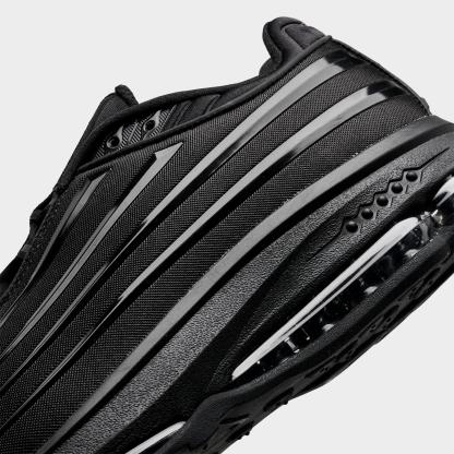 Men's Nithtke Air Max Ecstasy Plus Casual Shoes - Black/Black/Black - Detail shot
