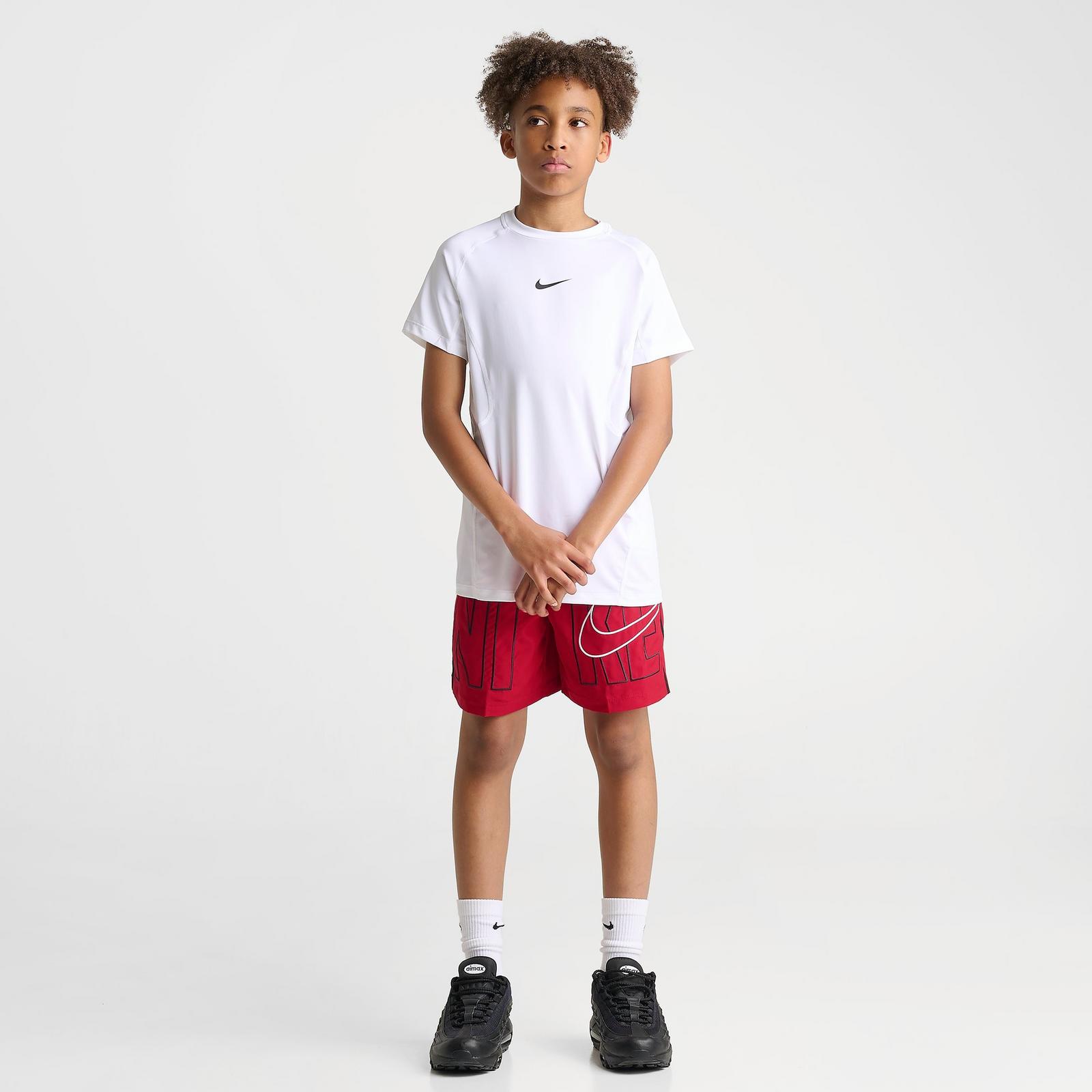 Boys' Big Kids' Nike Dri-FIT Pro T-Shirt - White