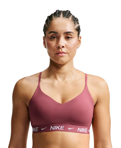 Nike Women's Indy Light-Support Padded Sports Bra - Pink Smoke