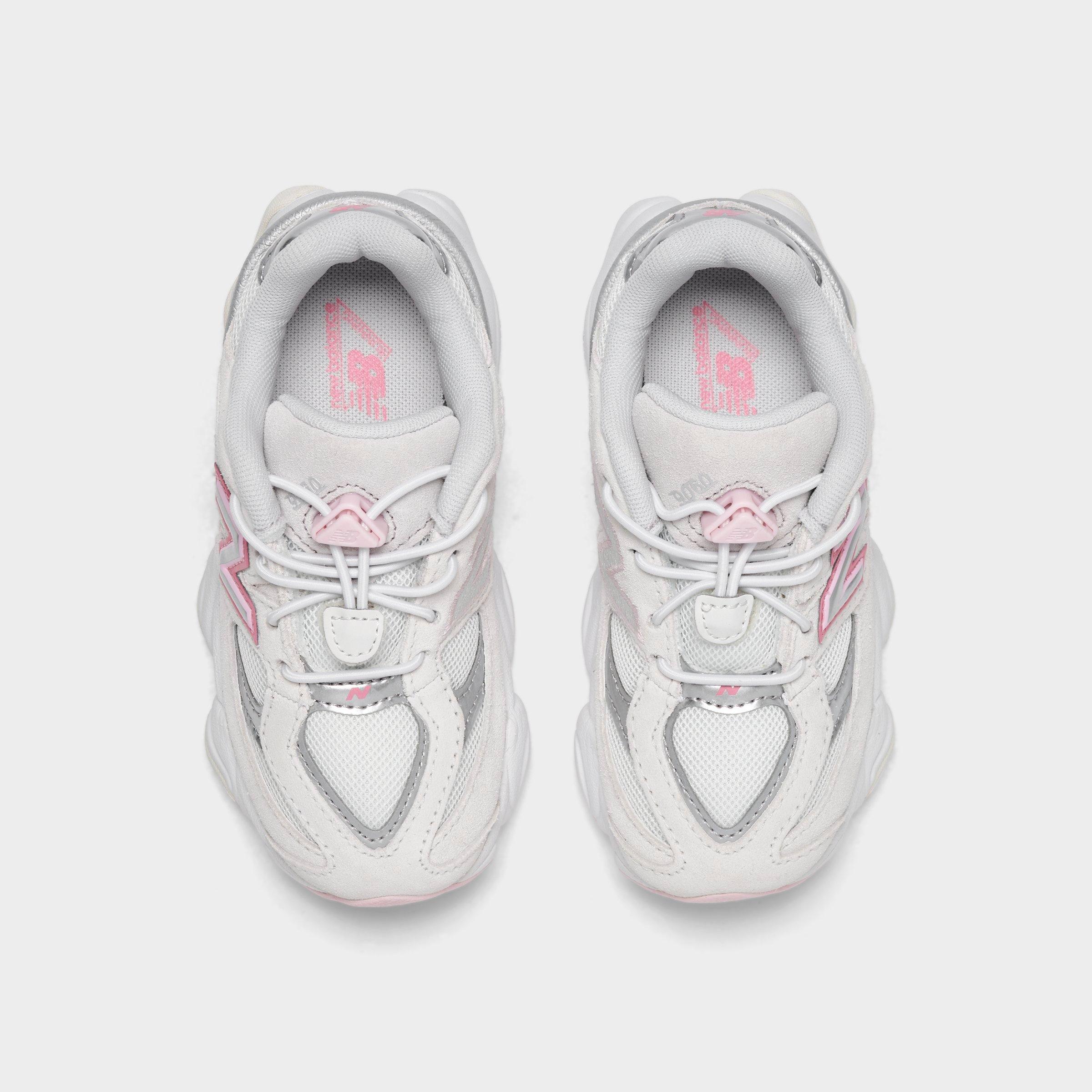 Girls' Toddler New Balance 9060 Casual Shoes - Pink/Grey - view 5