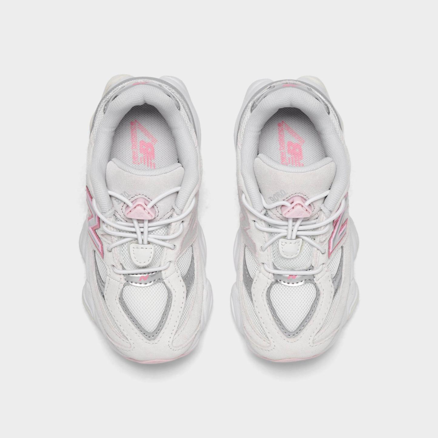 Girls' Toddler New Balance 9060 Casual Shoes - Pink/Grey - view 5