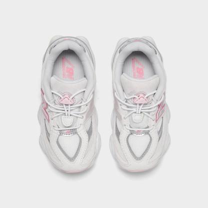 Girls' Toddler New Balance 9060 Casual Shoes - Pink/Grey - view 5