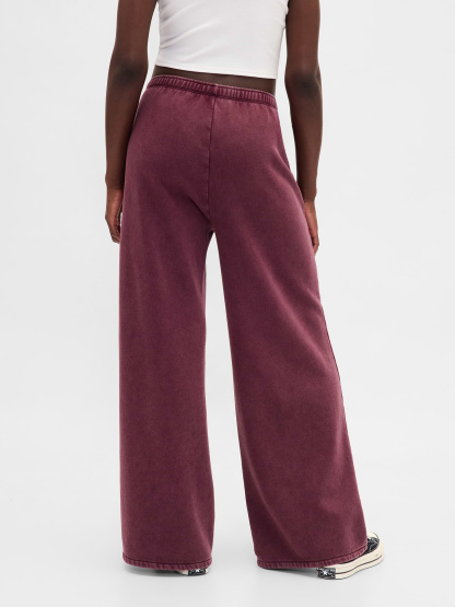 VintageSoft Baggy Sweatpants - Tuscan red wash