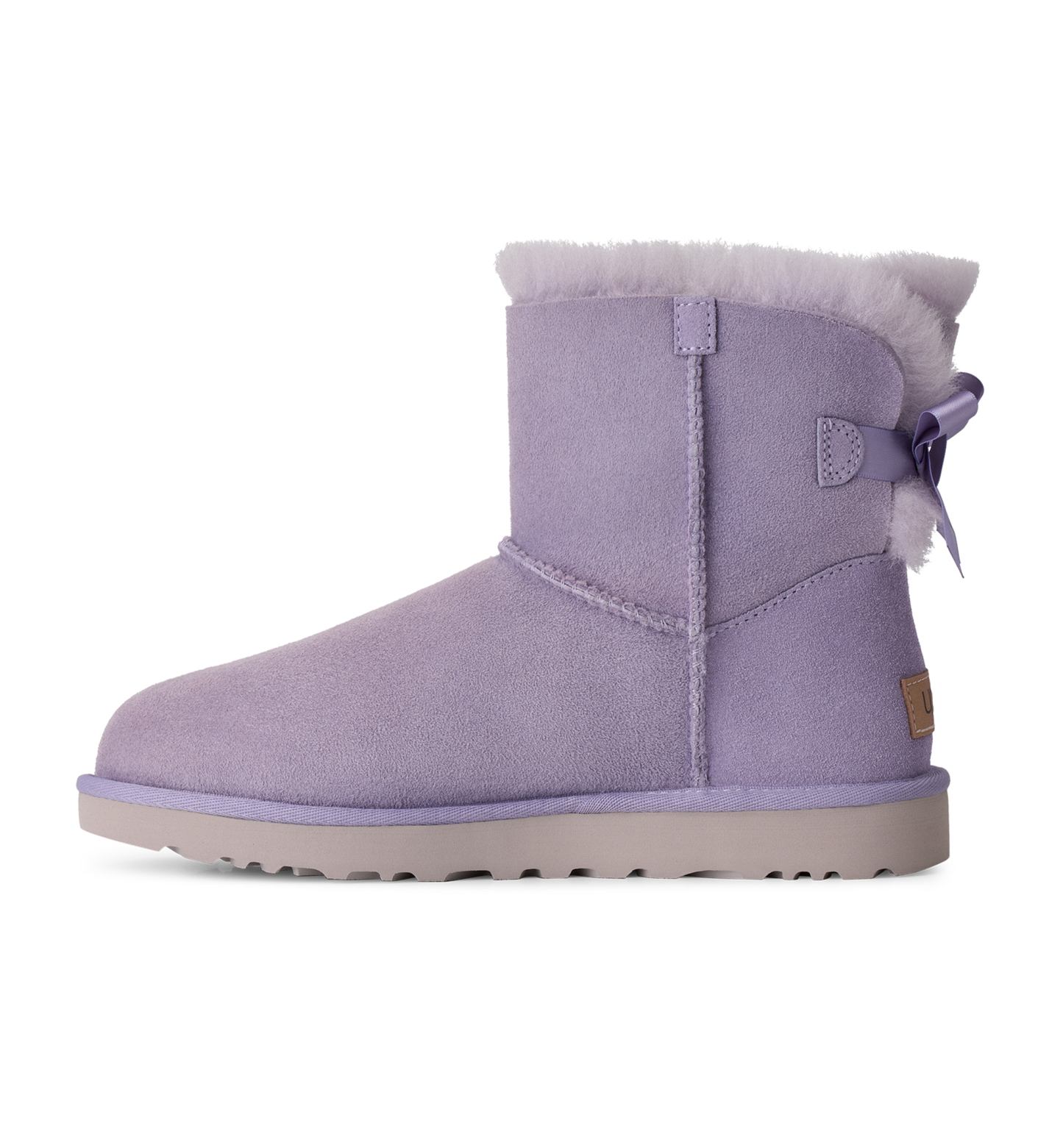UGG® Women's Mini Bailey Bow II Slip-On Booties - Warm Lilac
