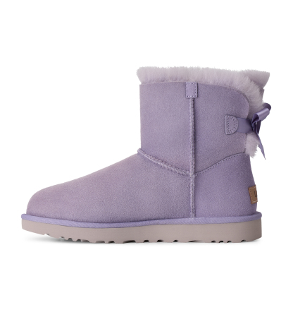 UGG® Women's Mini Bailey Bow II Slip-On Booties - Warm Lilac