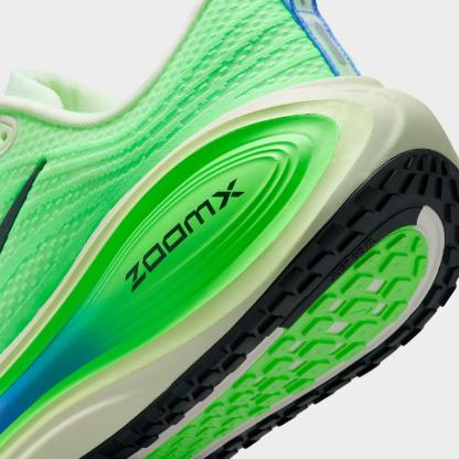 Men's Nithtke Vomero Plus Running Shoes - Part 2 - Volt Tint/Lime Blast/Sapphire/Black Spruce - Detail shot