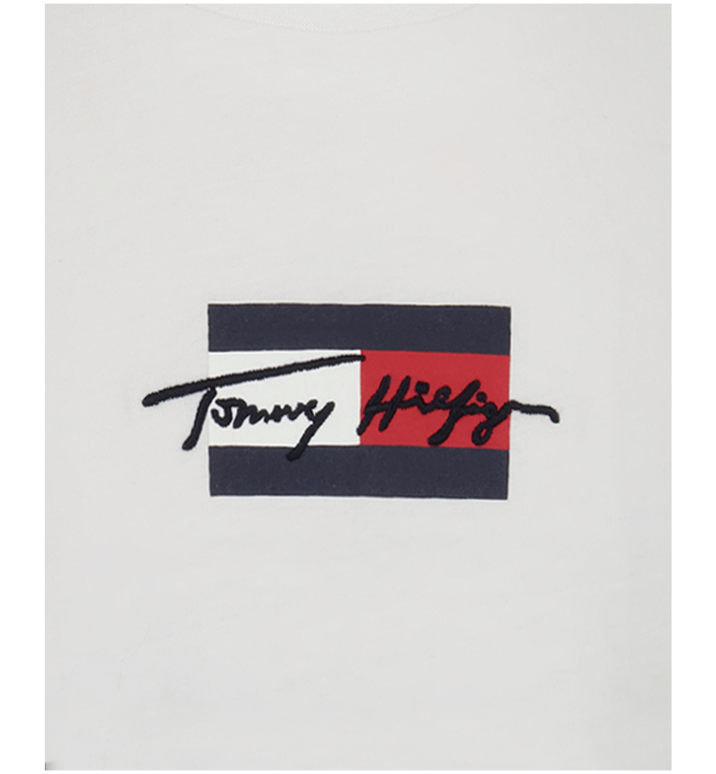 Tommy Hilfiger Boys' 8-20 Signature Sport Short-Sleeve T-Shirt - Fresh White