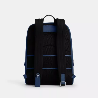 Aiden Backpack - Silver/Deep Blue - view 5