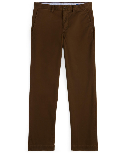 Polo Ralph Lauren Men's Straight-Fit Stretch Chino Pants - Dark Brown