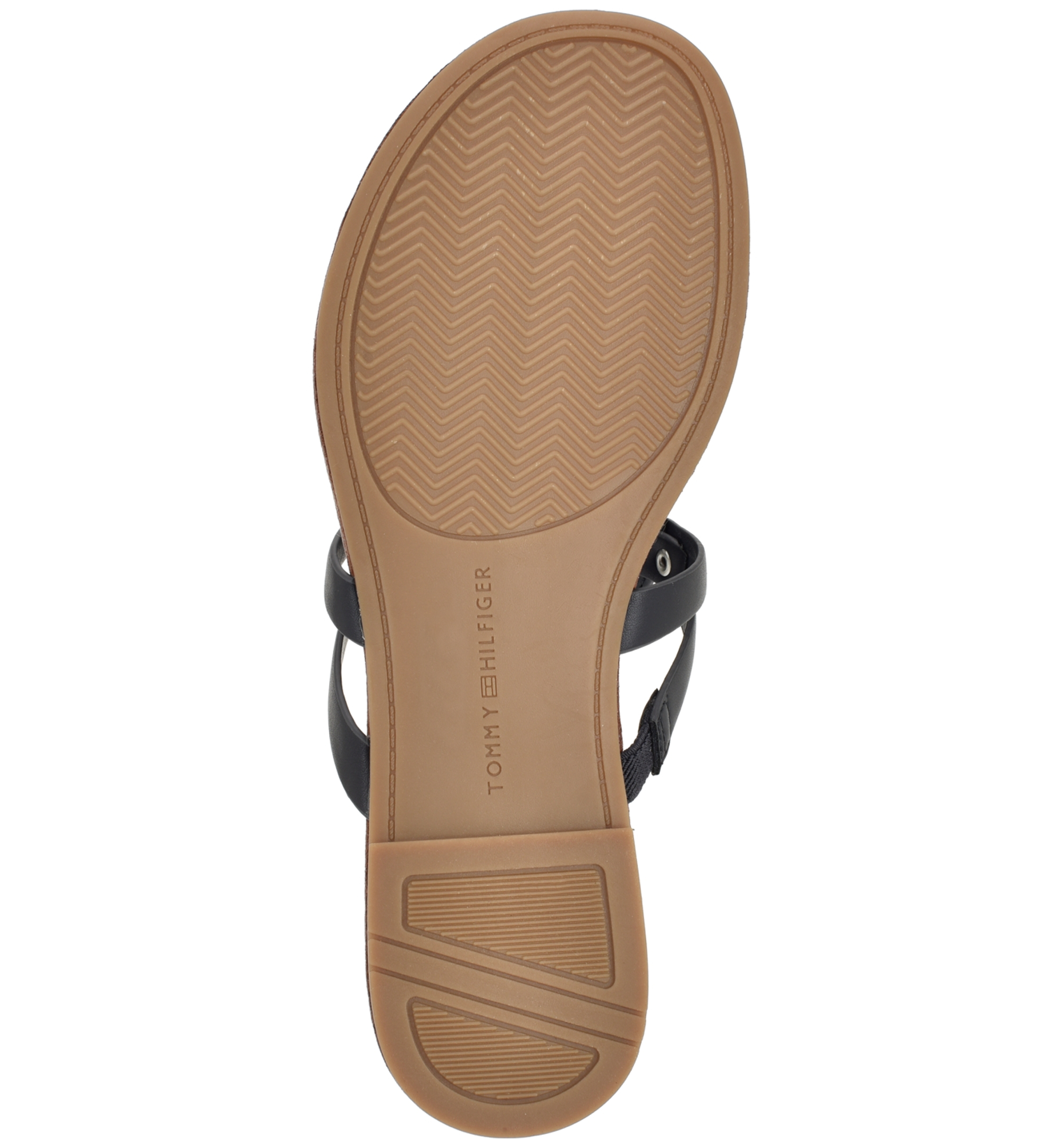Tommy Hilfiger Women's Lerriz Logo Flat Thong Slide Sandals - Marine