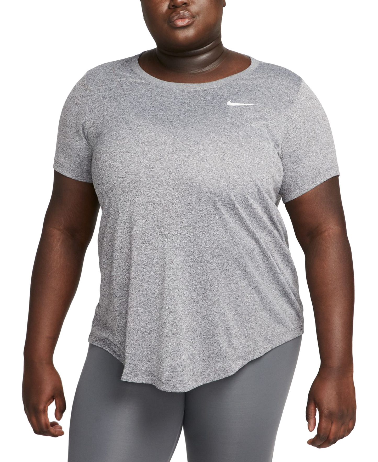 Nike Women's Dri-FIT T-Shirt - Black/pure/htr/white
