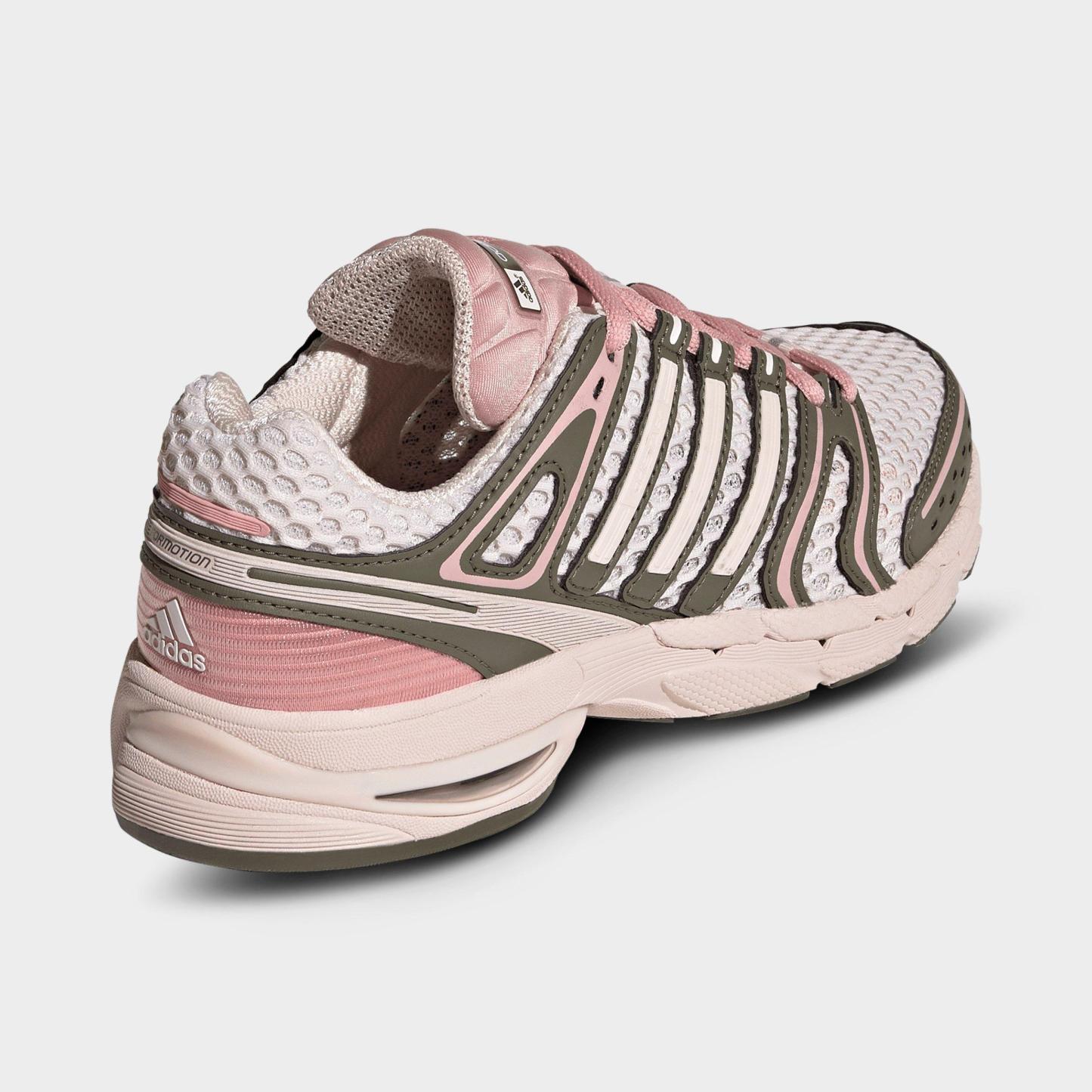 Women's adidas Adistar Control 5 Pony Print Casual Shoes - Part 1 - Wonder Quartz/Olive Strata/Wonder Mauve - Back view