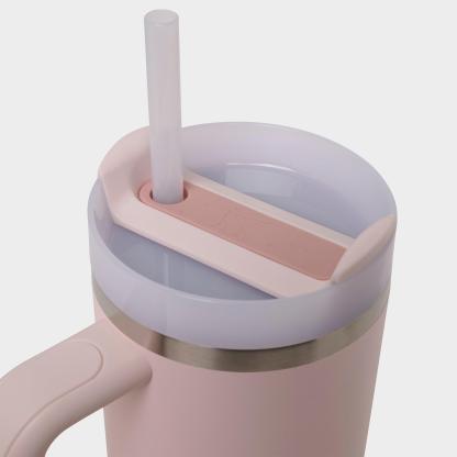 Stanley Quencher H2.0 Flowstate™ Tumbler (30 oz) - Rose Quartz