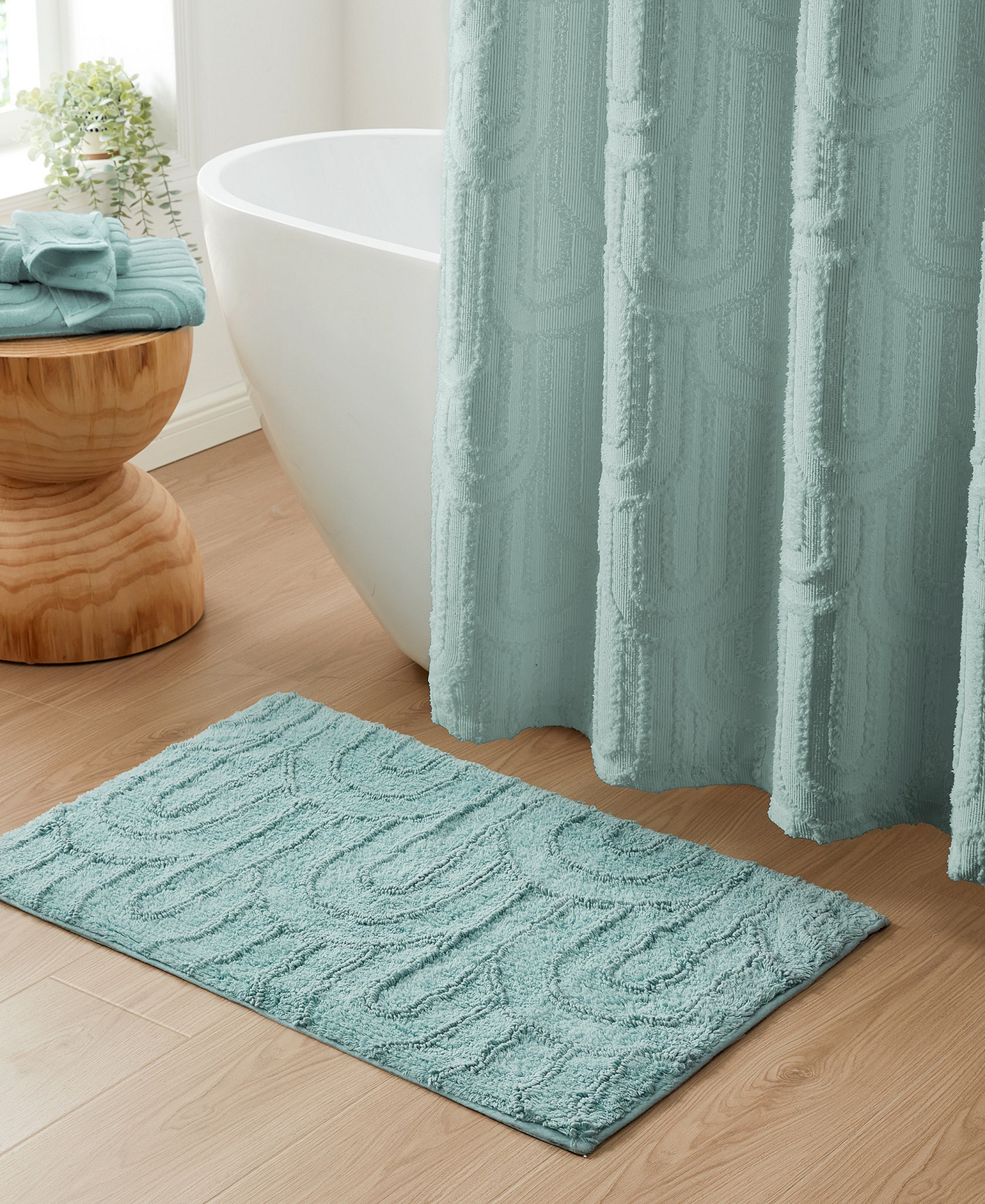 UGG® Arch Cotton Contour Bath Rug, 21" x 34" - Shark Grey