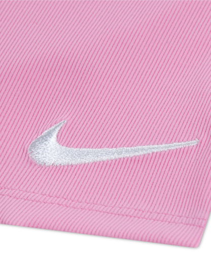 Nike Baby Girls' Long-Sleeve Bodysuit and Flared Leggings, 2-Piece Set - Pink Rise