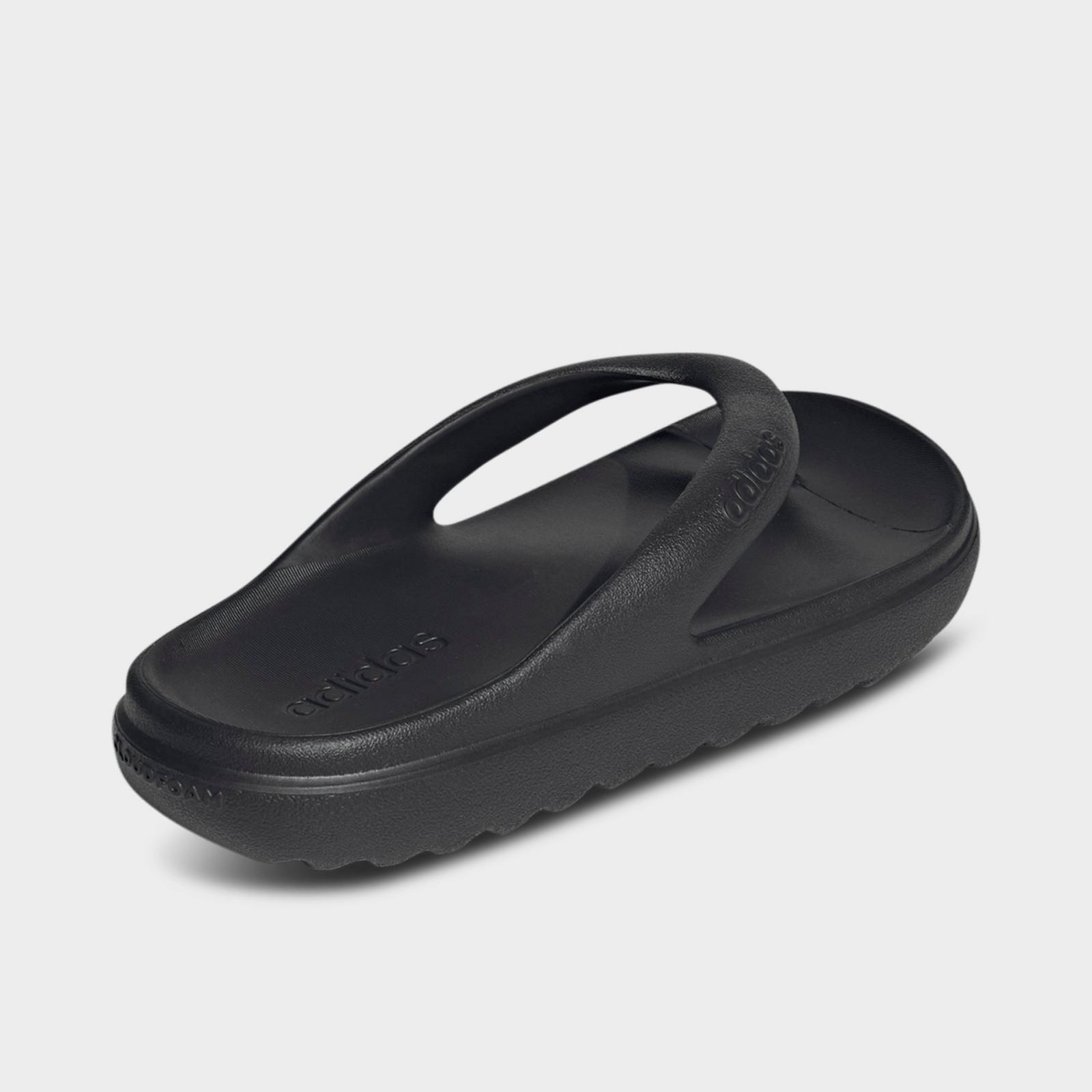adidas Adilette Lumia Flip Flop Sandals - Black/Black/Black - view 4