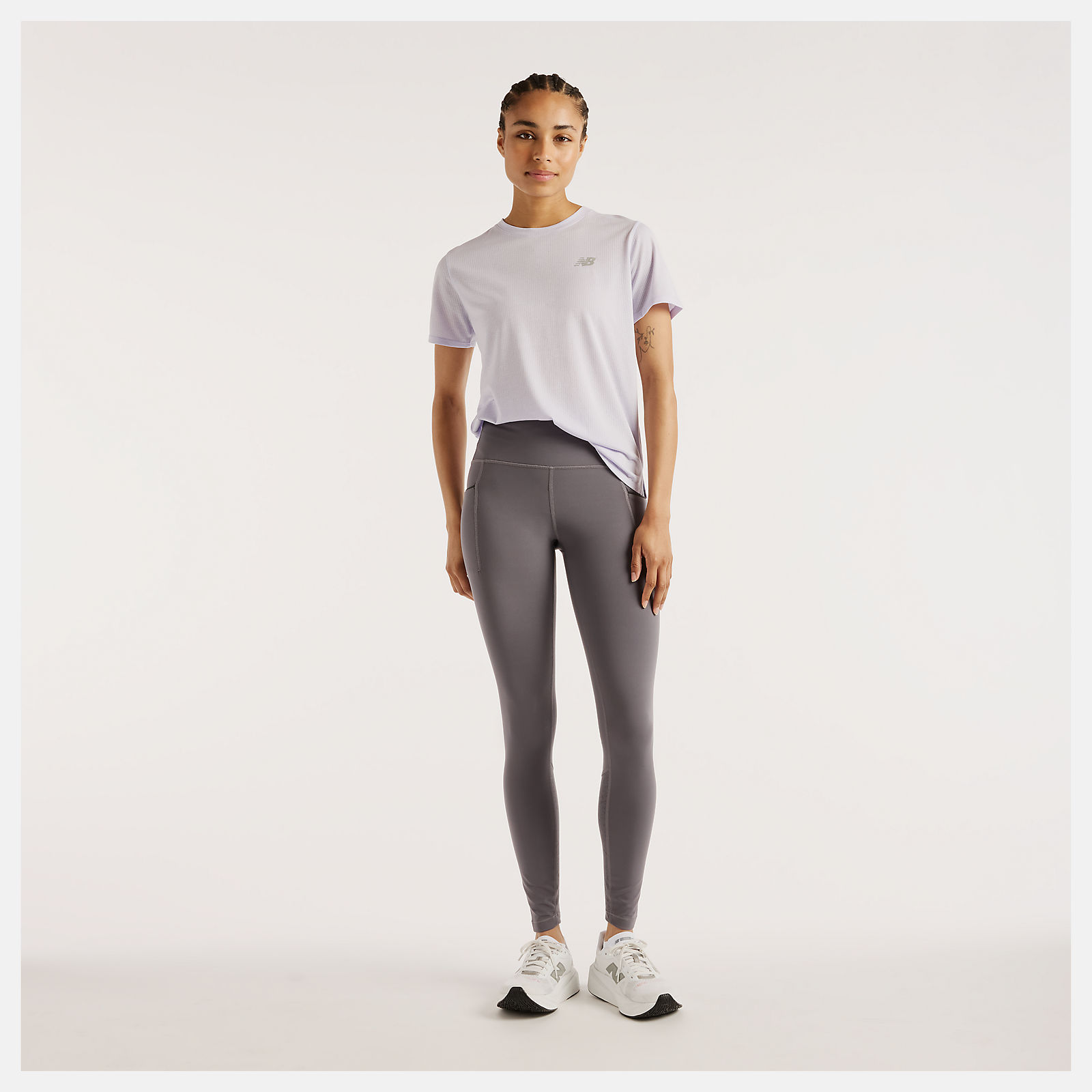 New Balance Reflective RC Heat Legging 27", WB6239K1AA9