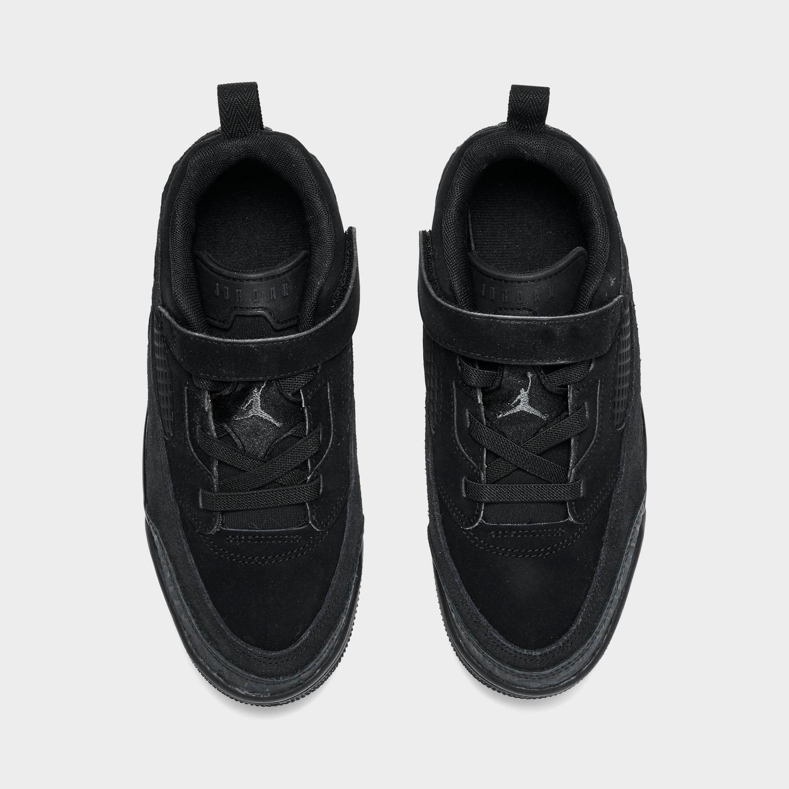 Little Kids' Jordan Spizike Low Casual Shoes - Black/Black/Anthracite - view 5