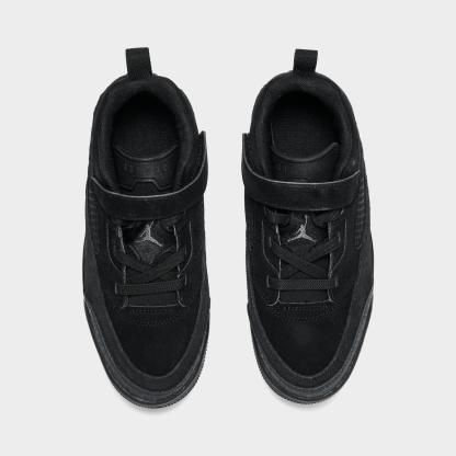 Little Kids' Jordan Spizike Low Casual Shoes - Black/Black/Anthracite - view 5