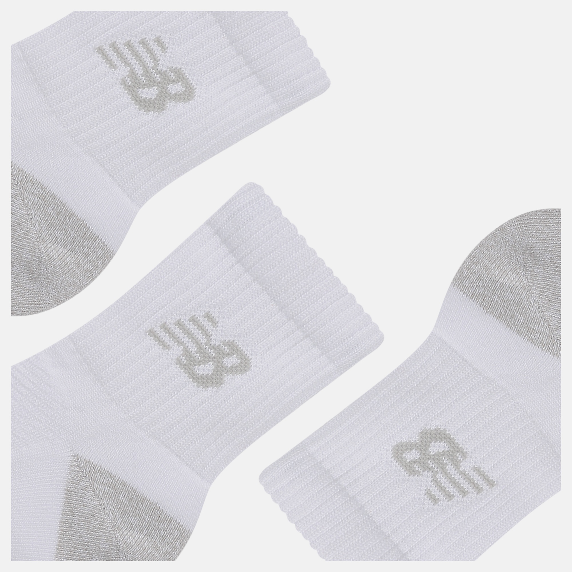 New Balance Active QTR Socks 3 Pack, LAS35204WT
