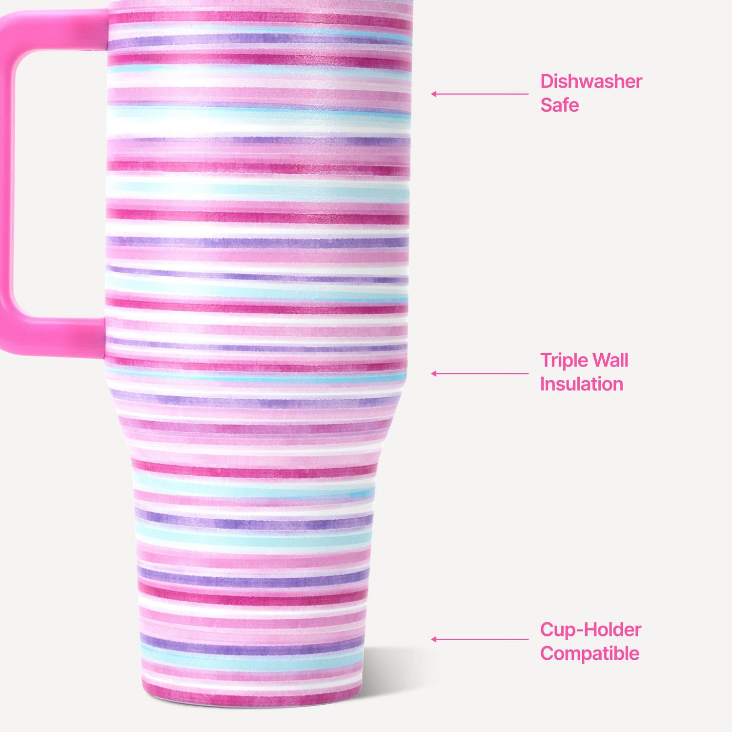HydroJug x SCHEELS Pink Horizon Traveler Tumbler - Pink Horizon - view 3