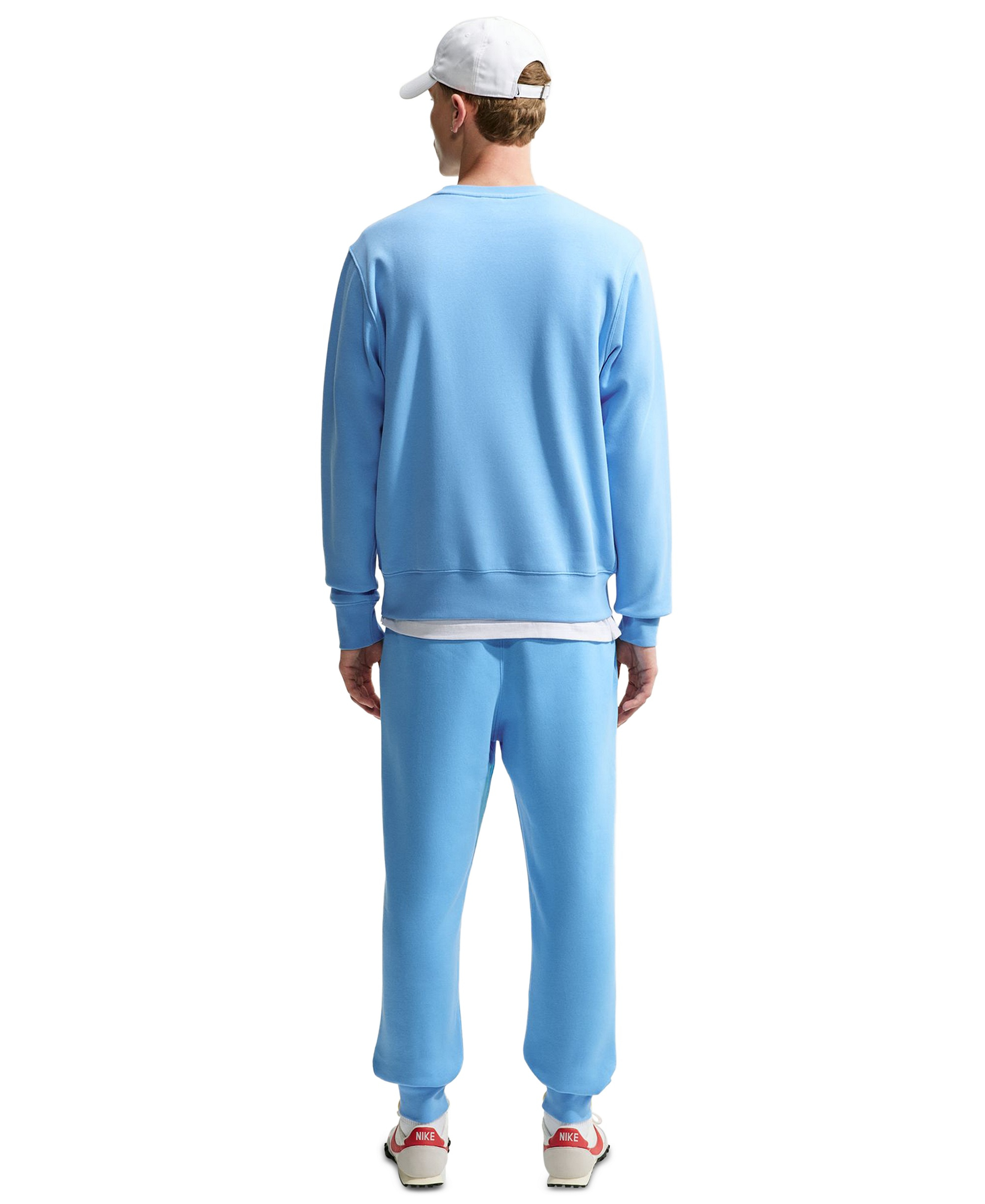 Nike Men's Sportswear Club Drawstring Jogger Pants - Football Blue/White