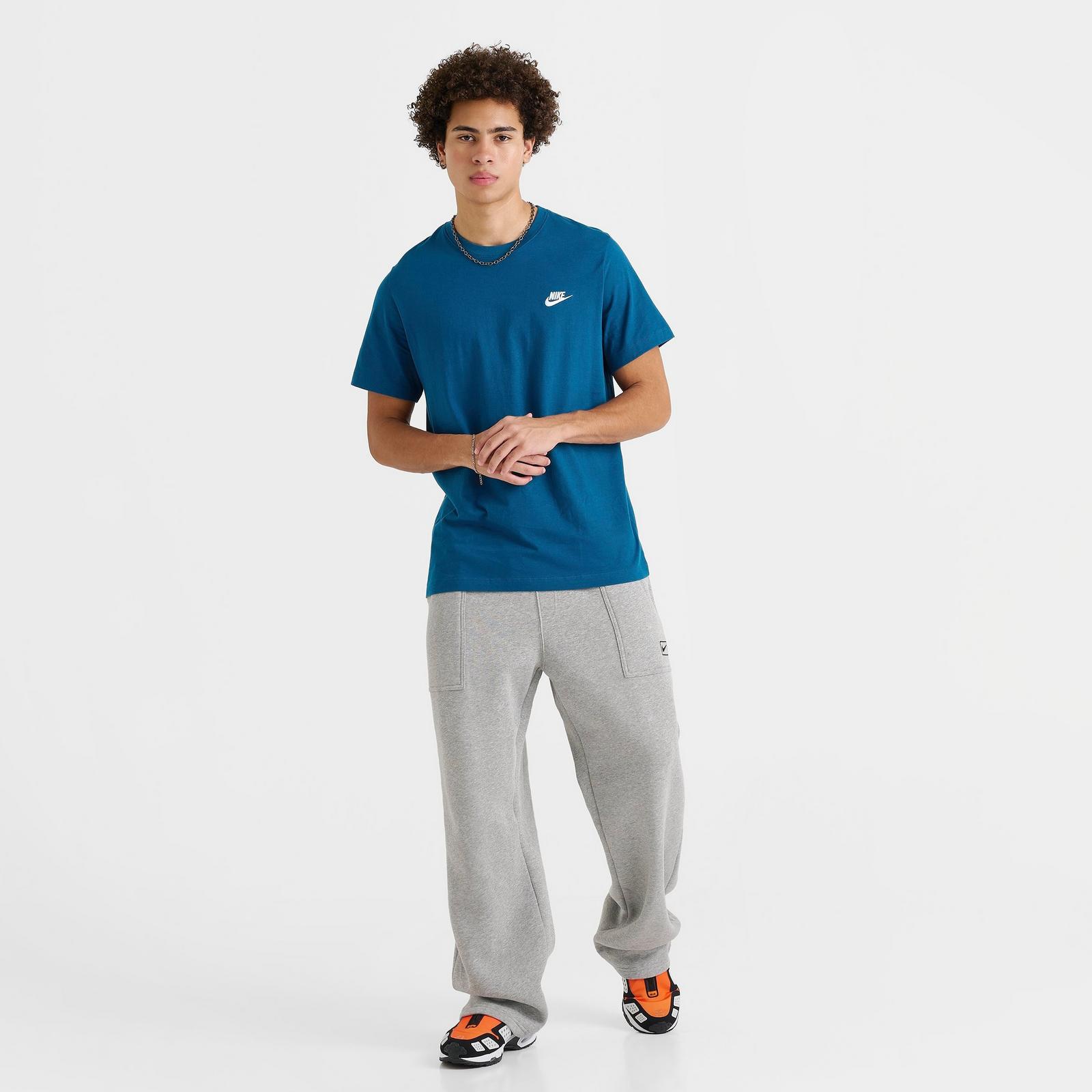 Nike Sportswear Club T-Shirt - Court Blue/White