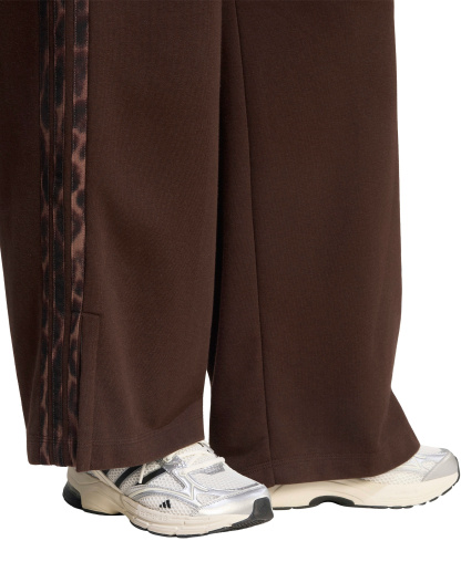 adidas Women's Seasonal Essentials Animal Print 3-Stripes Pants - Aurora Coffee/ Multicolor