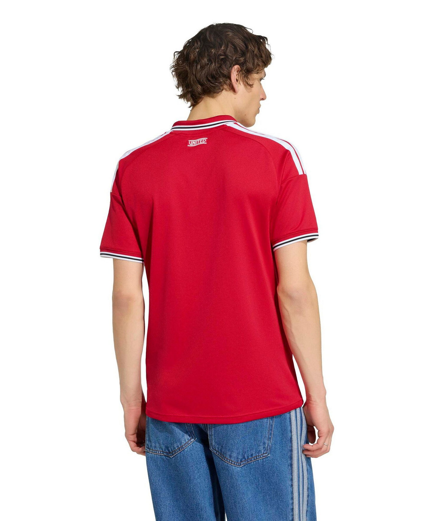 adidas Men's Red Manchester United 2026/27 Home Replica Jersey - Red