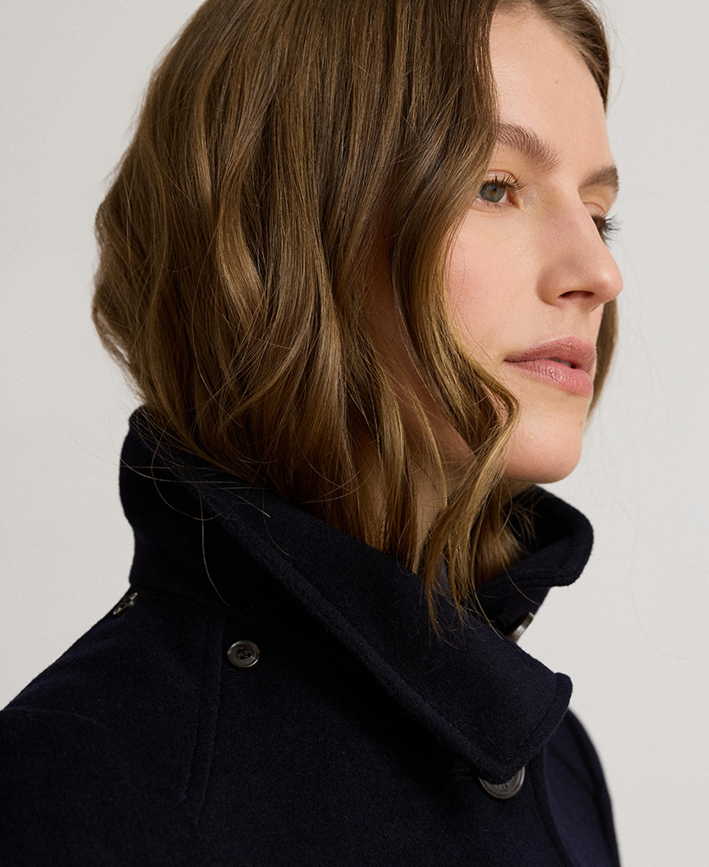 Lauren Ralph Lauren Women's Icon Hooded A-Line Coat, Created for Macy's - Dark Navy