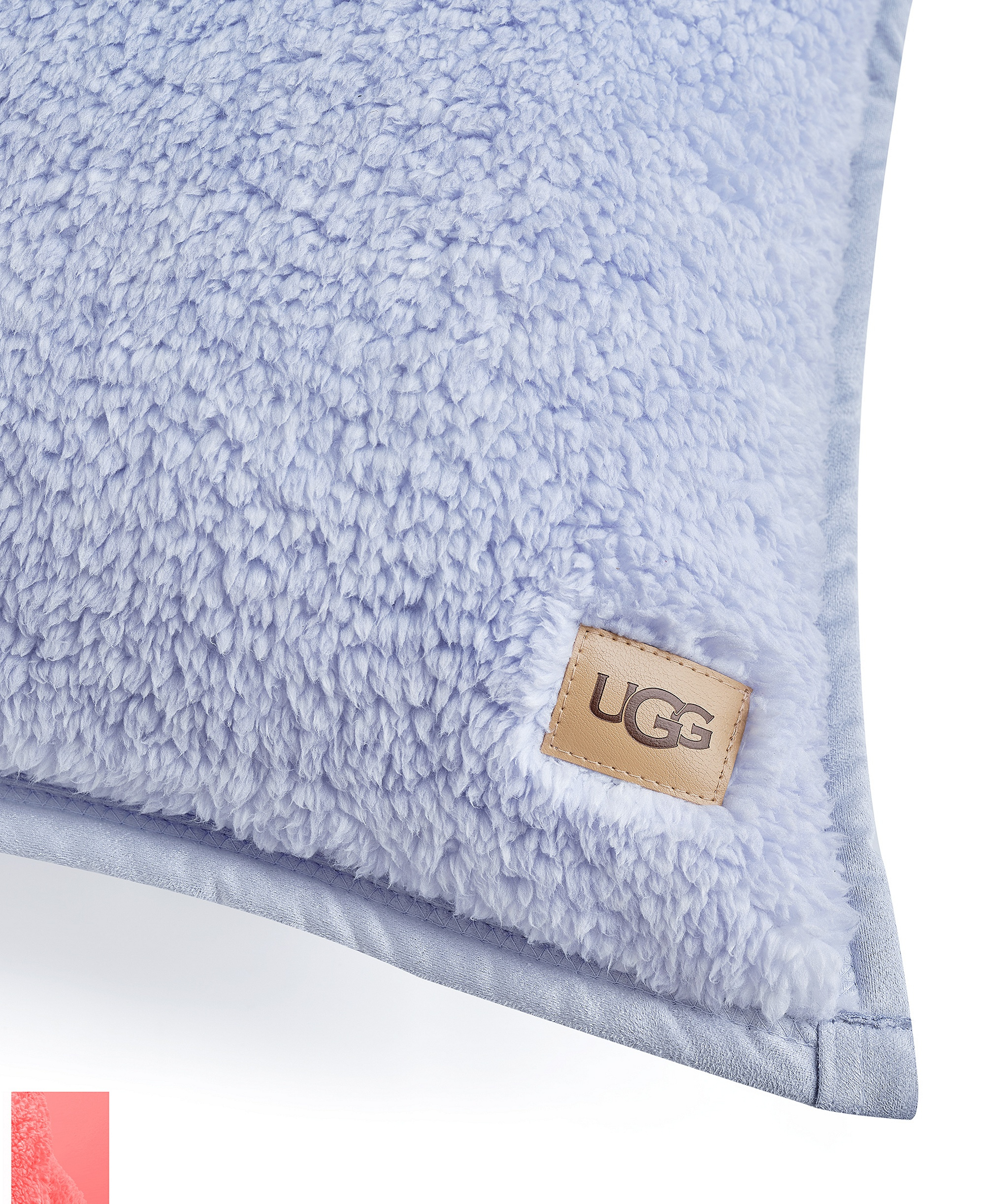 UGG® Classic UGGfluff 2-Pack Decorative Pillows, 20" x 20" - Misty Wisteria