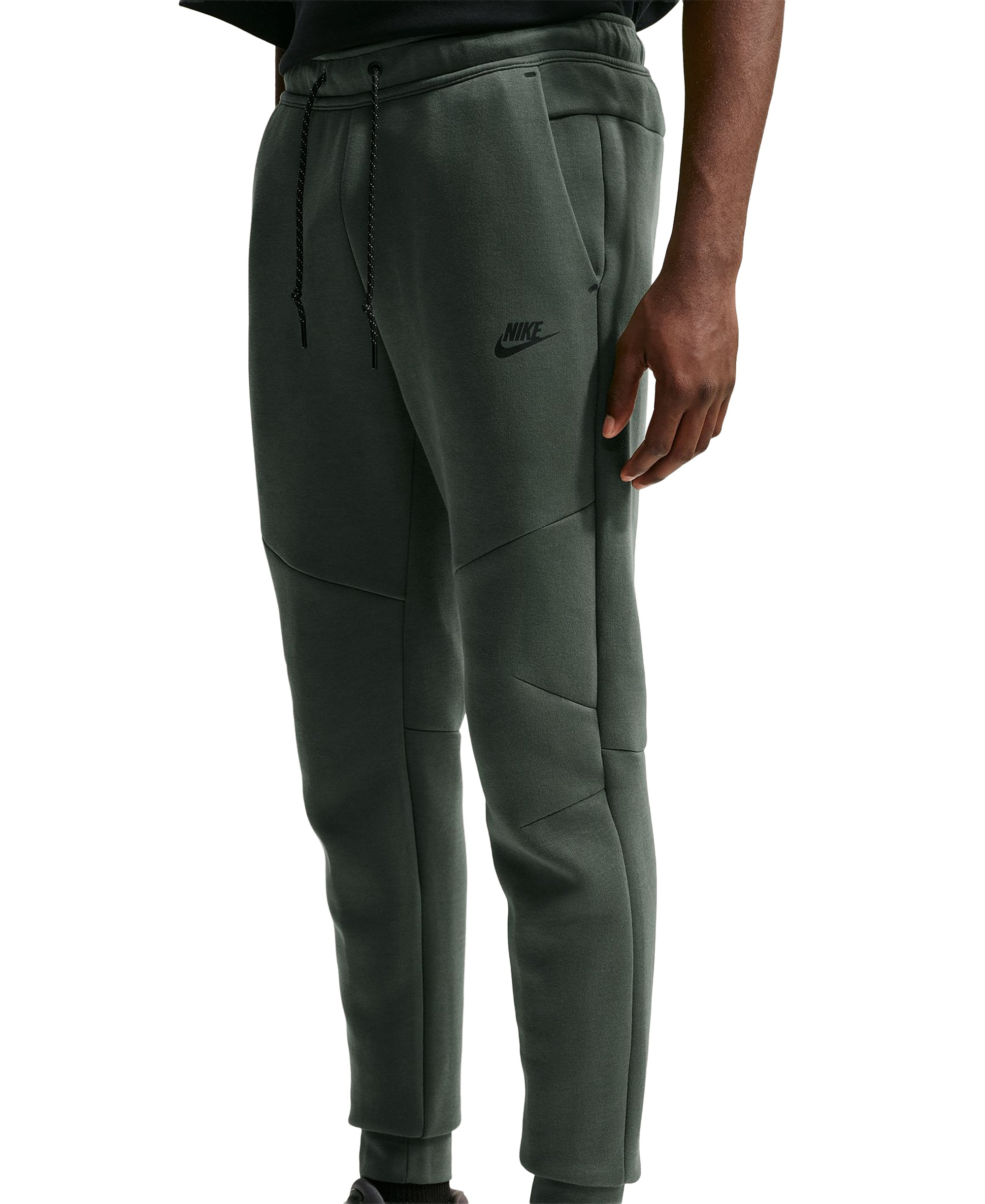 Nike Men's Tech Fleece Drawstring Joggers Pants - Camo Green/Black