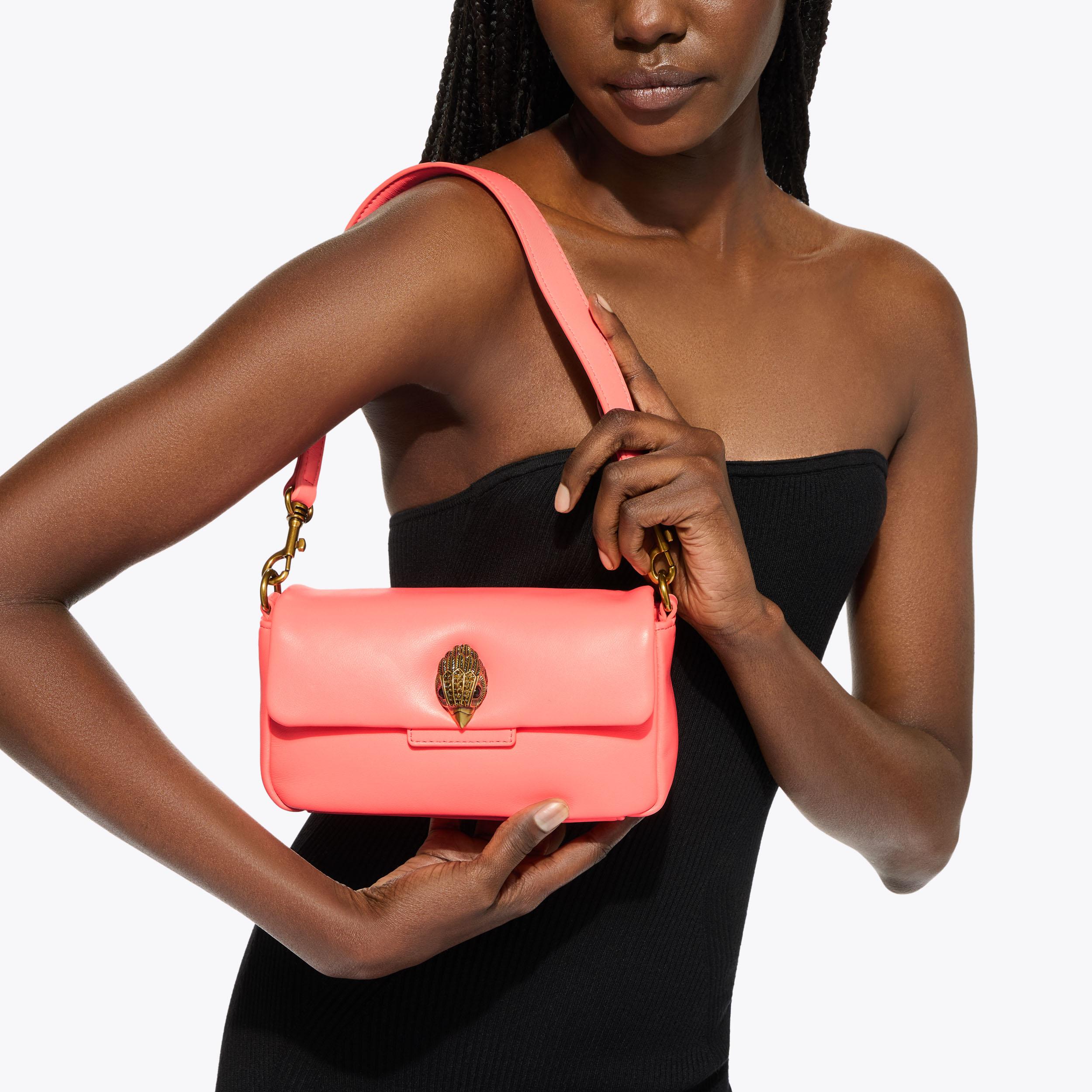 Kurt Geiger London Mini Leather Oxford Bag - Pink - view 2