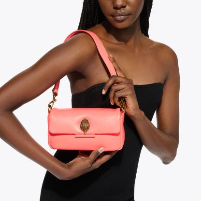 Kurt Geiger London Mini Leather Oxford Bag - Pink - view 2