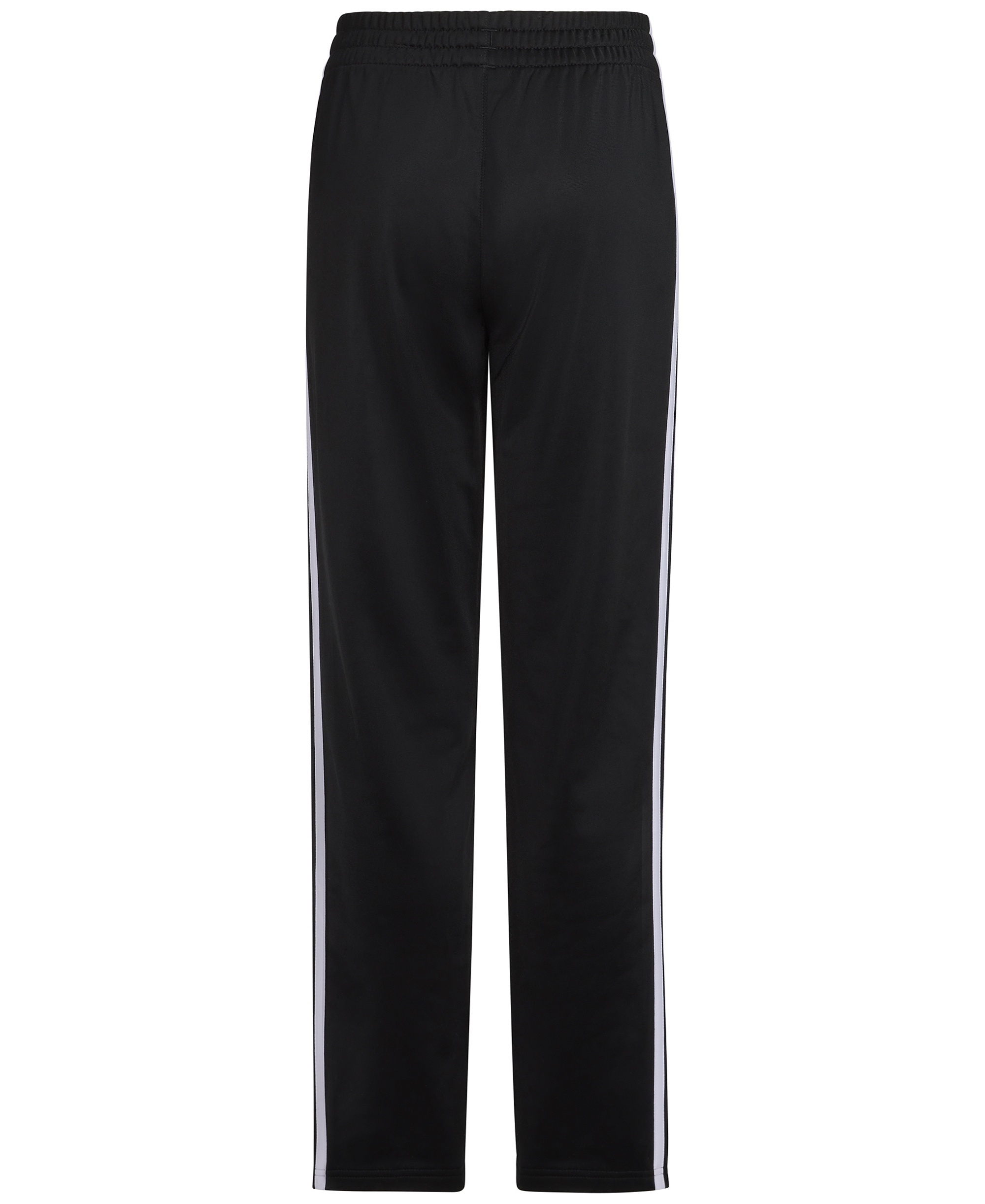 adidas Boys' 8-20 Elastic Waistband Essential 3-Stripe Straight Leg Pants - Black