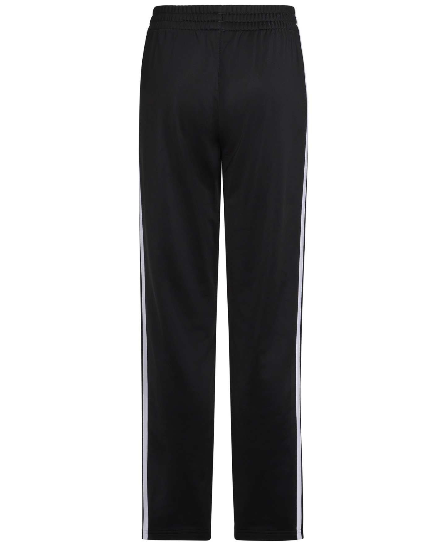 adidas Boys' 8-20 Elastic Waistband Essential 3-Stripe Straight Leg Pants - Black