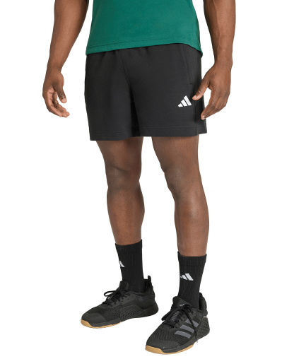 adidas Men's Workout Essentials Feelready Pull-On Shorts - black