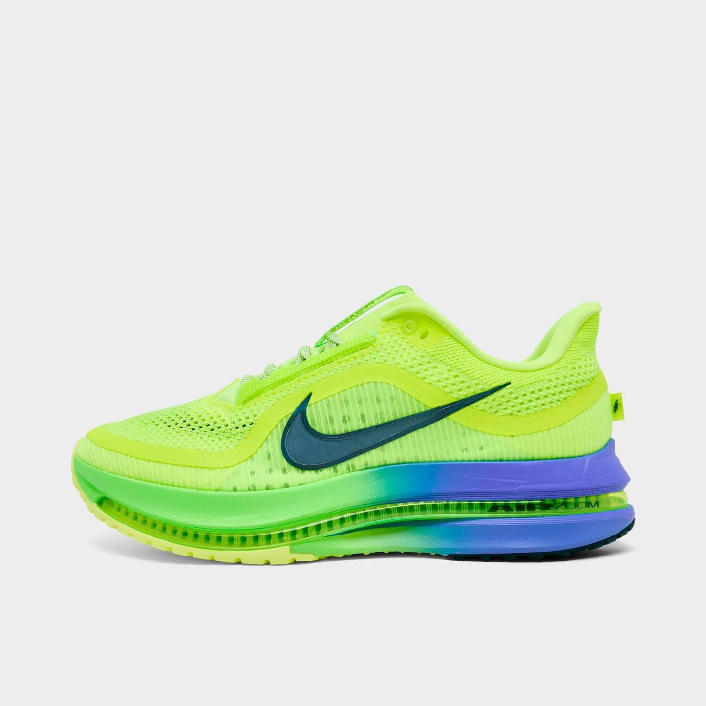 Men's Nike Pegasus Premium Running Shoes - Volt Ice/Lime Blast/Sapphire/Black Spruce