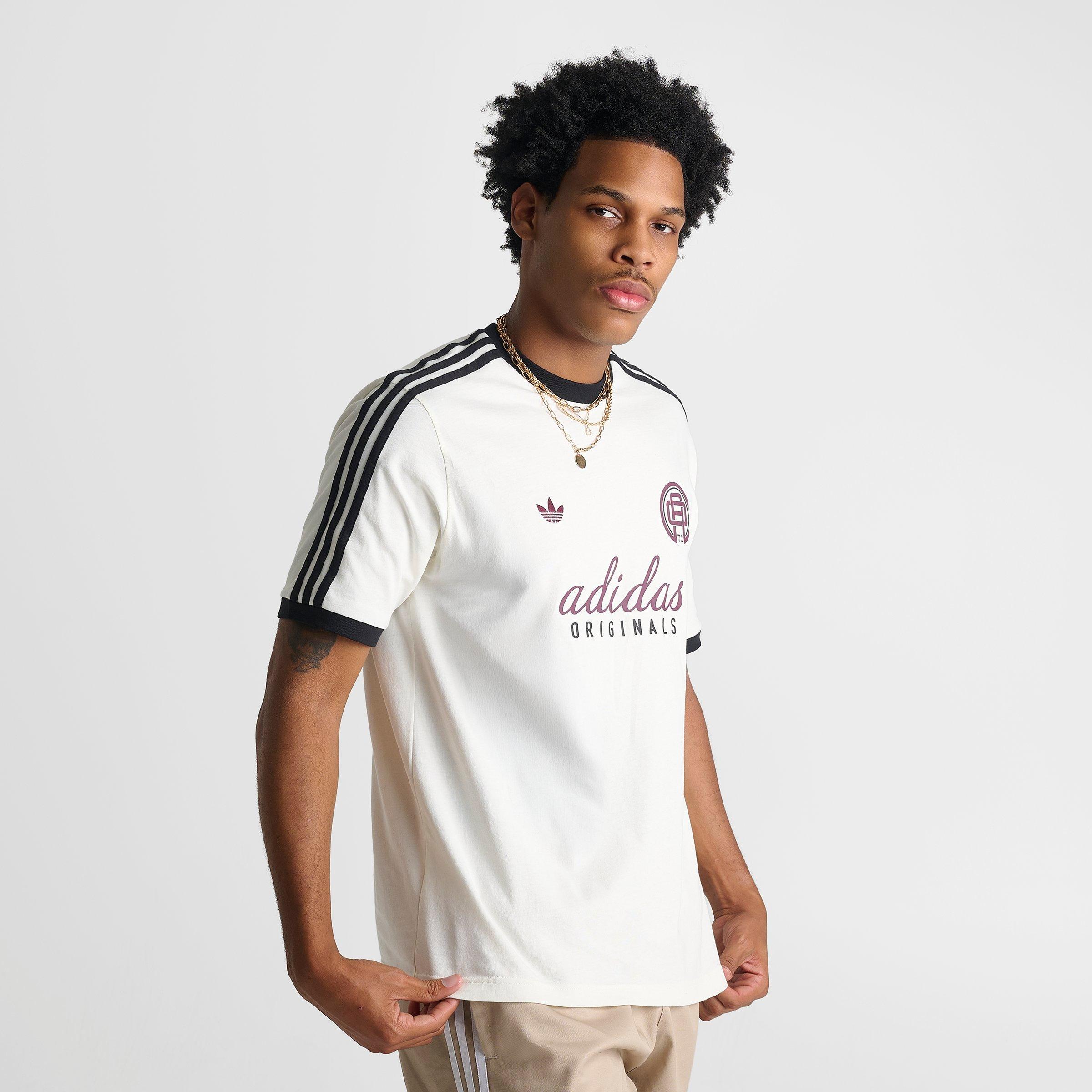 Men's adidas Originals Cali Script T-Shirt - Off White