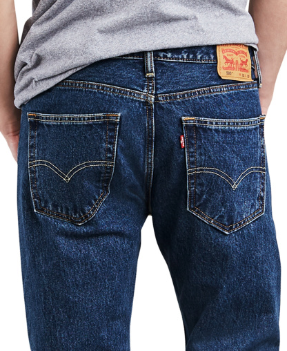 Levi's Men's 505™ Non-Stretch Regular Fit Jeans - Dark Stonewash